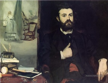 Édouard Manet œuvres - Portrait de Zacharie Astruc Édouard Manet